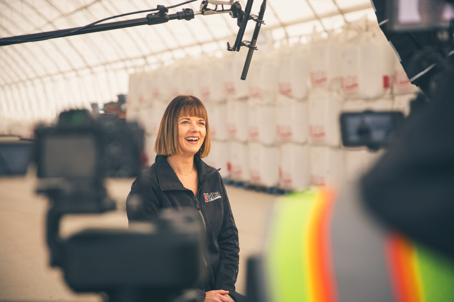 Photo of Kafka granite president during their video production shoot