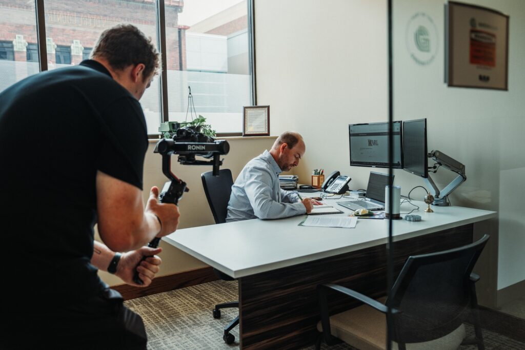 Capturing authentic employee stories on camera