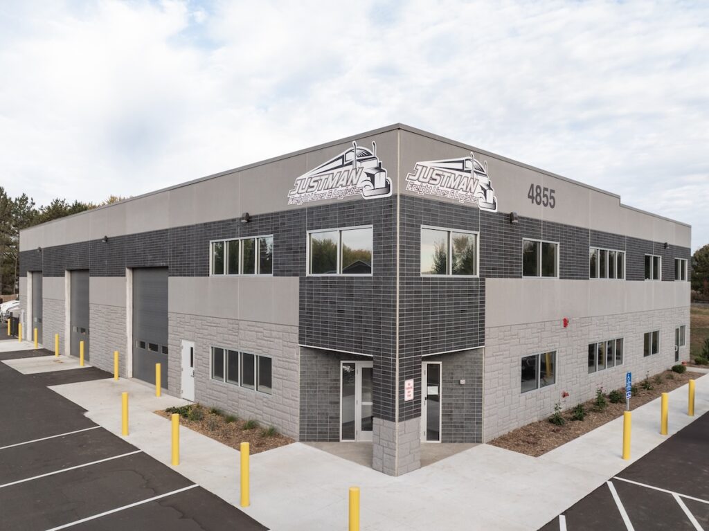 Aerial photo of client of construction company